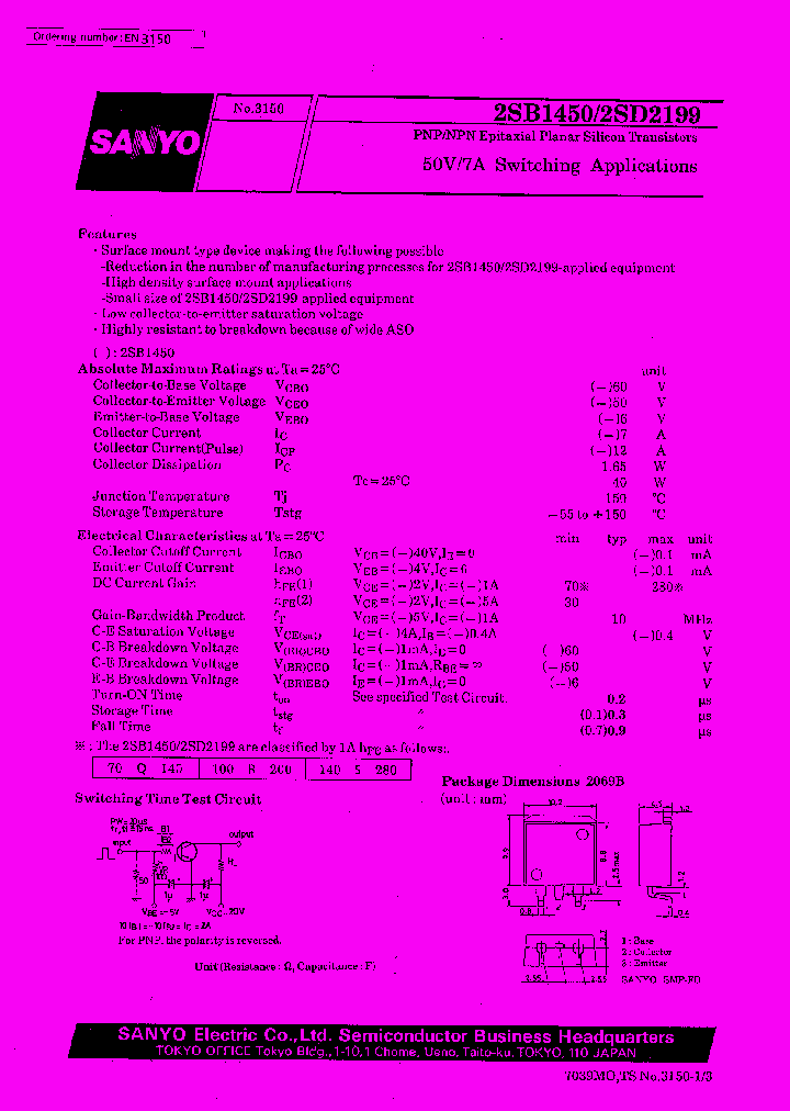 2SB1450_105146.PDF Datasheet