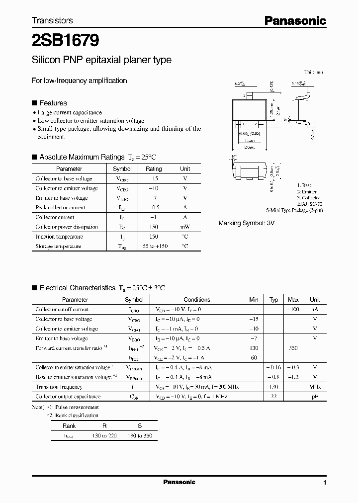 2SB1679_147680.PDF Datasheet