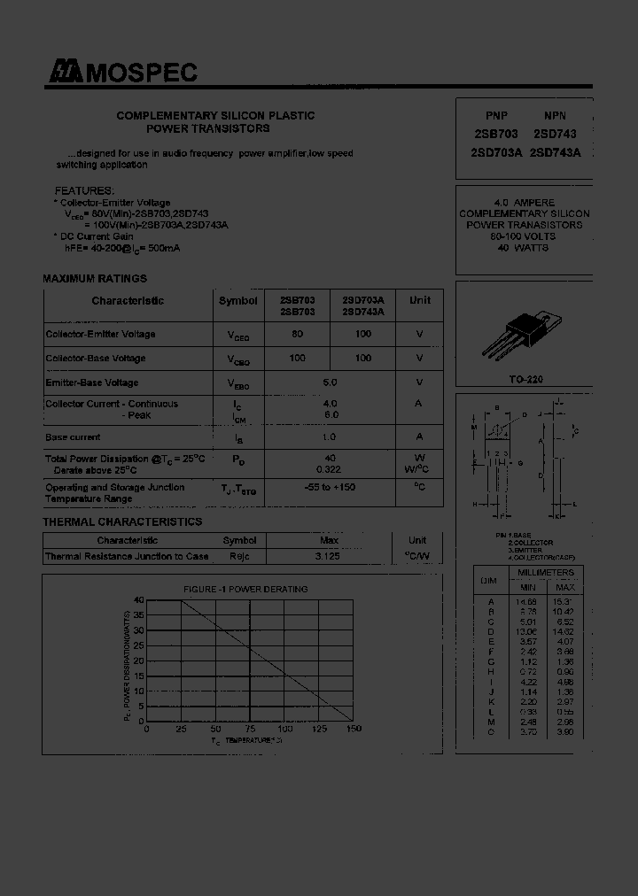 2SB703_6879.PDF Datasheet