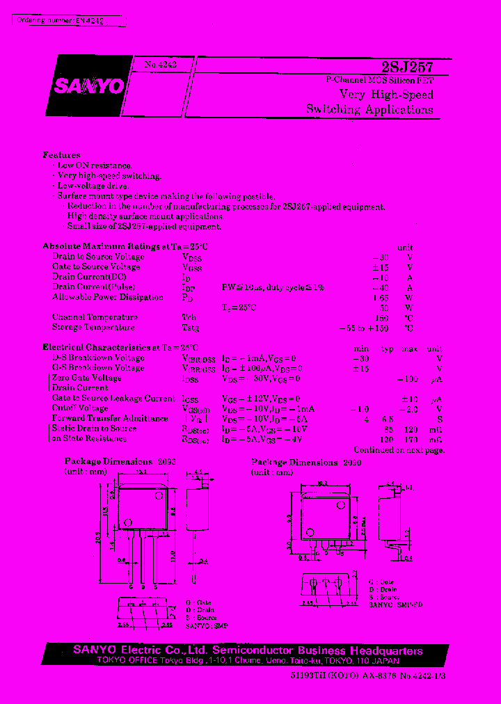 2SJ257_12750.PDF Datasheet