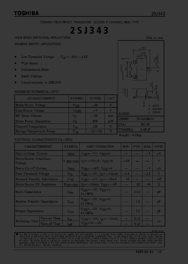 2SJ343_12808.PDF Datasheet