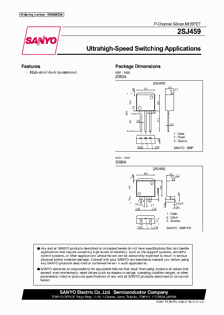 2SJ459_12873.PDF Datasheet
