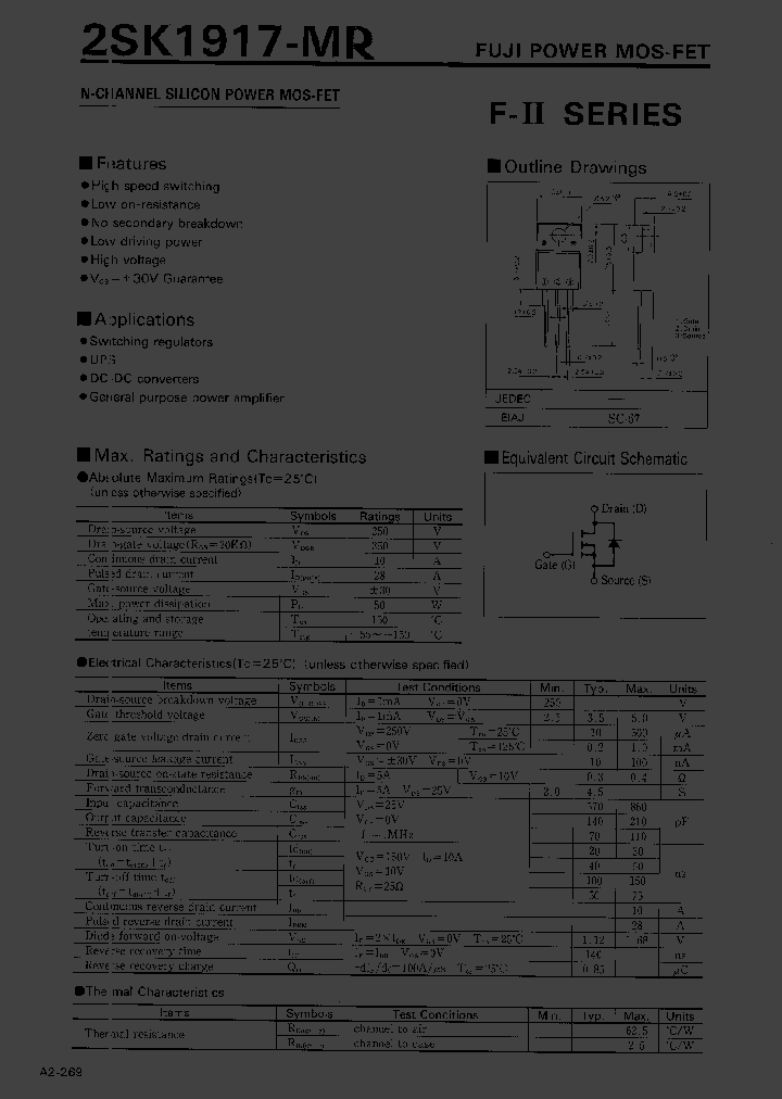 2SK1917_191736.PDF Datasheet