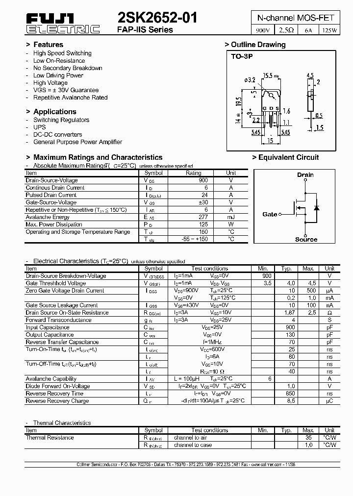 2SK2652_187655.PDF Datasheet