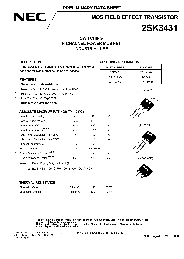 2SK3431_195057.PDF Datasheet