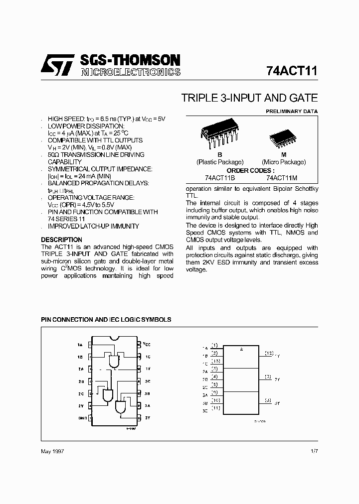 74ACT11B_75478.PDF Datasheet