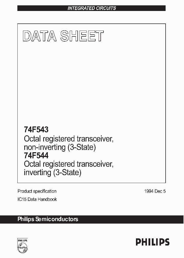 74F543_96773.PDF Datasheet