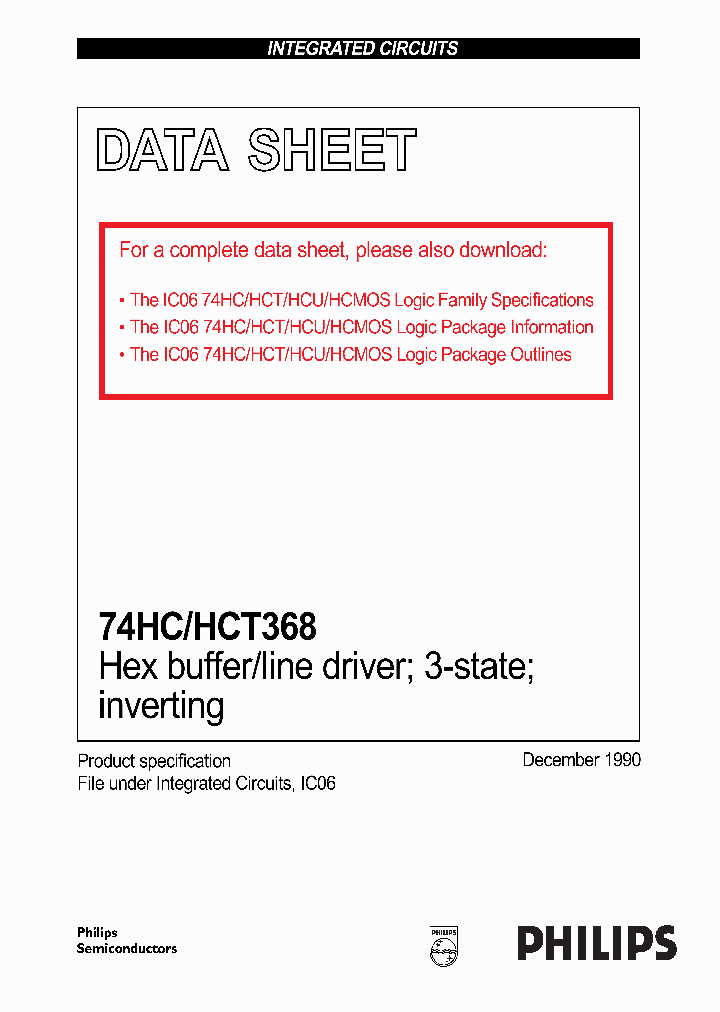 74HCT368_18965.PDF Datasheet