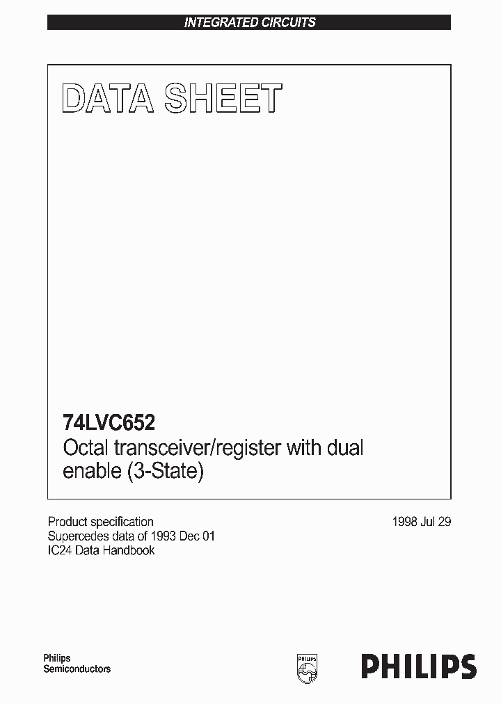 74LVC652_100957.PDF Datasheet