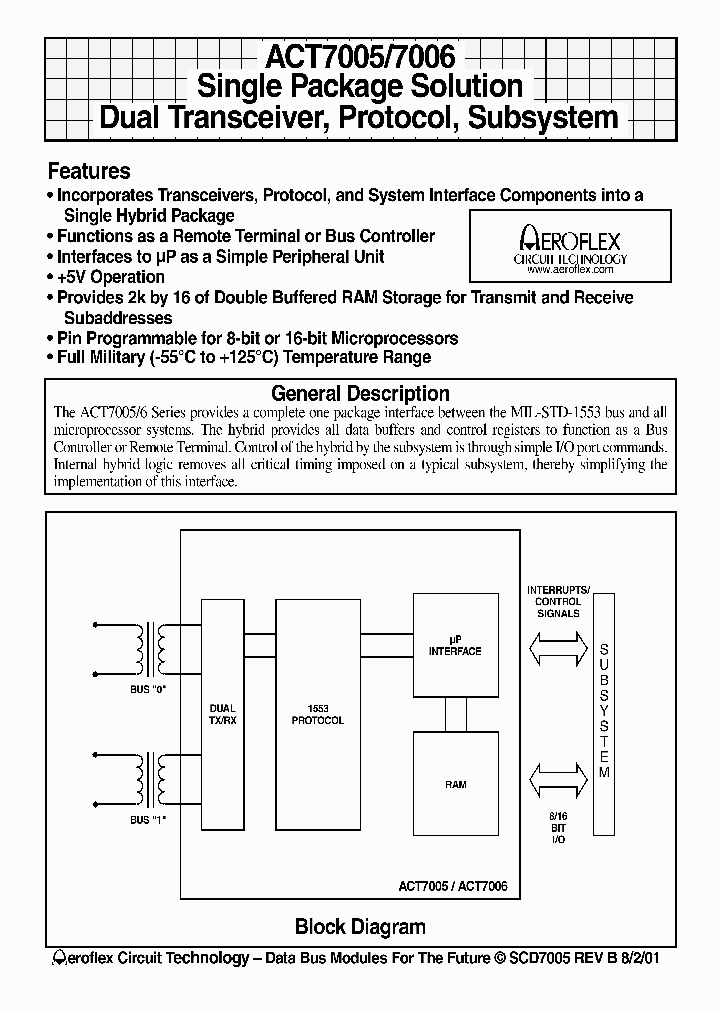 ACT7005_39129.PDF Datasheet