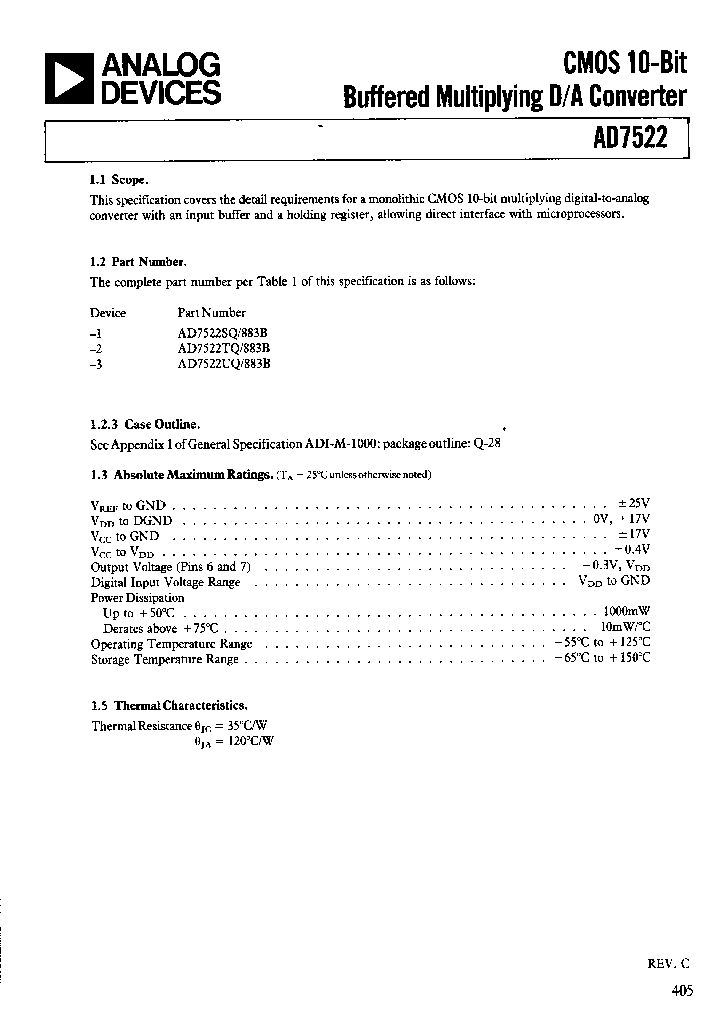 AD7522_115496.PDF Datasheet