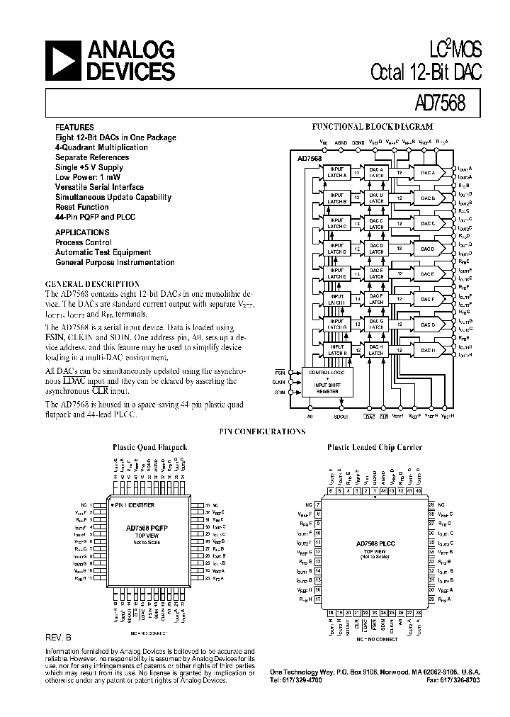 AD7568_168305.PDF Datasheet