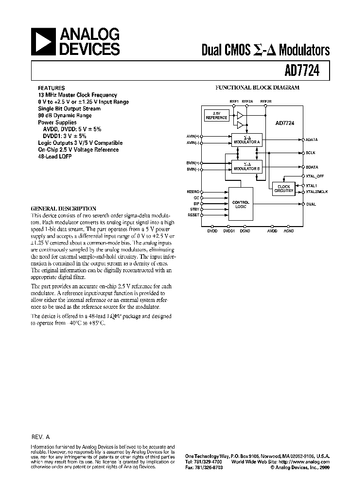 AD7724_92664.PDF Datasheet