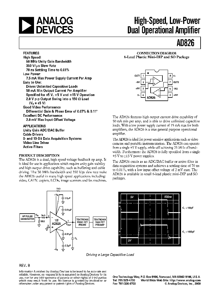 AD826AN_14777.PDF Datasheet
