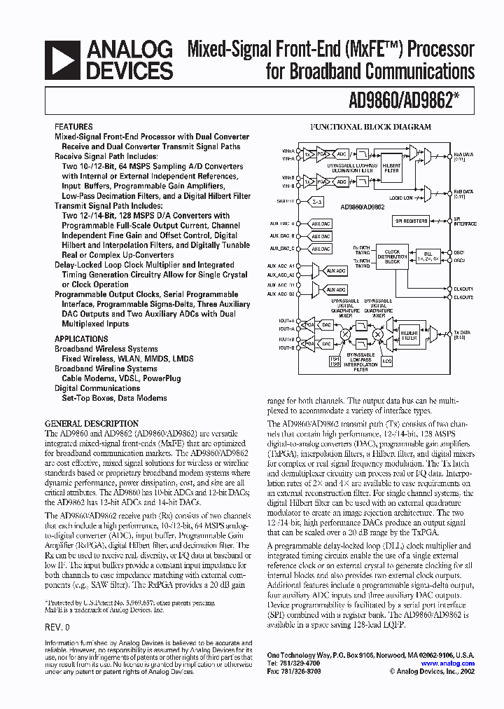 AD9860_187310.PDF Datasheet