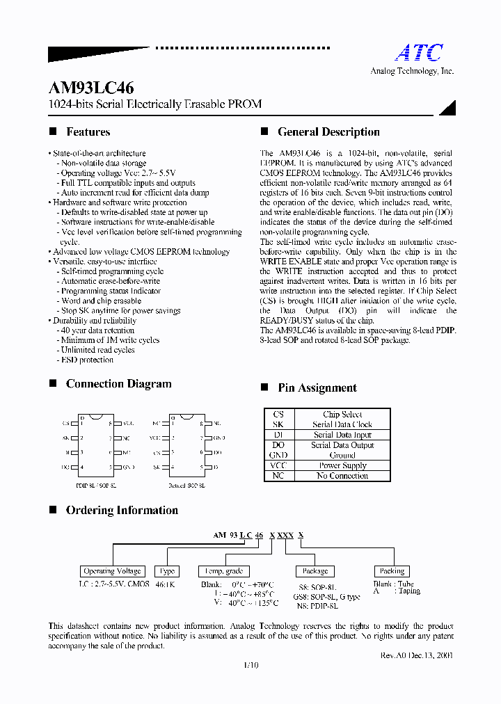 AM93LC46GS8_186209.PDF Datasheet