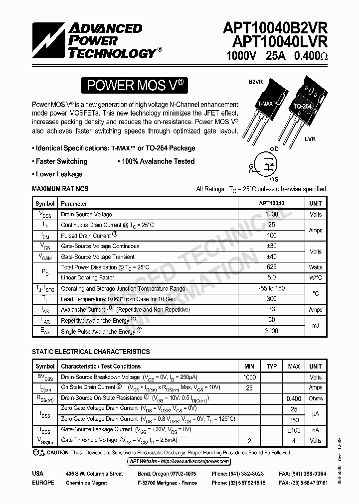 APT10040B2VR_170485.PDF Datasheet