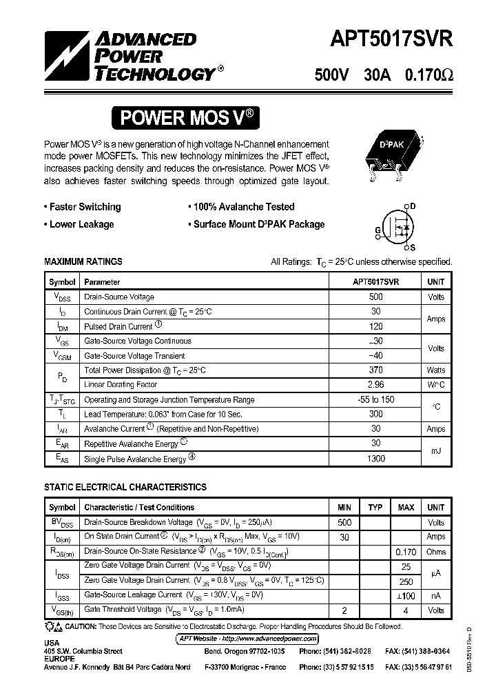 APT5017_42256.PDF Datasheet