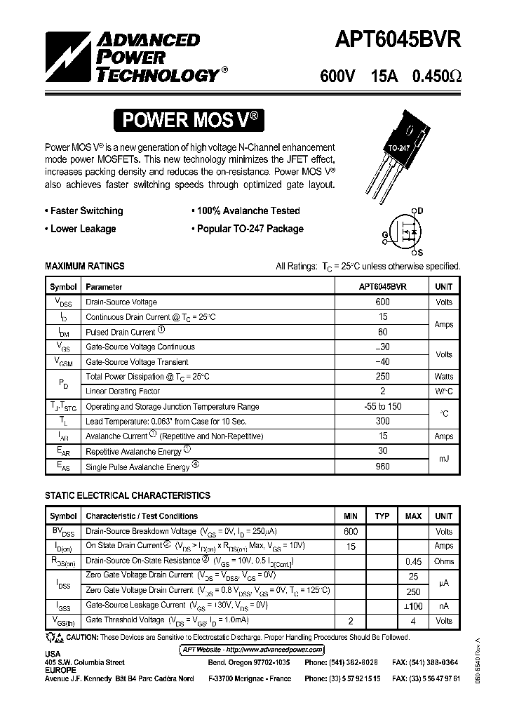 APT6045BVR_73452.PDF Datasheet