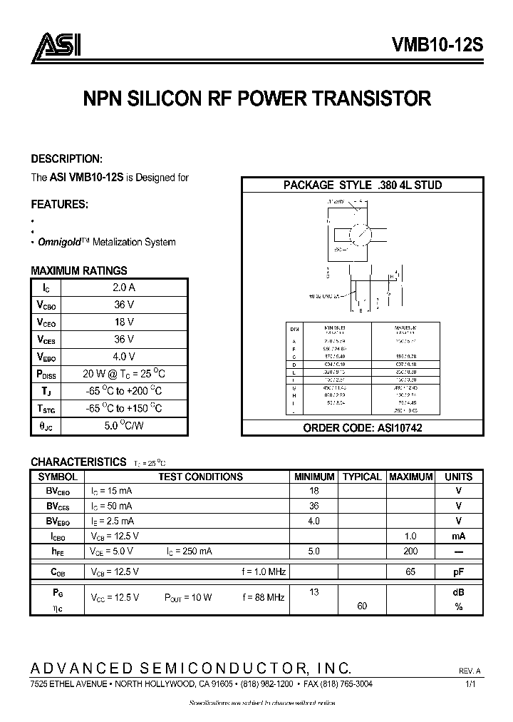 ASI10742_132968.PDF Datasheet