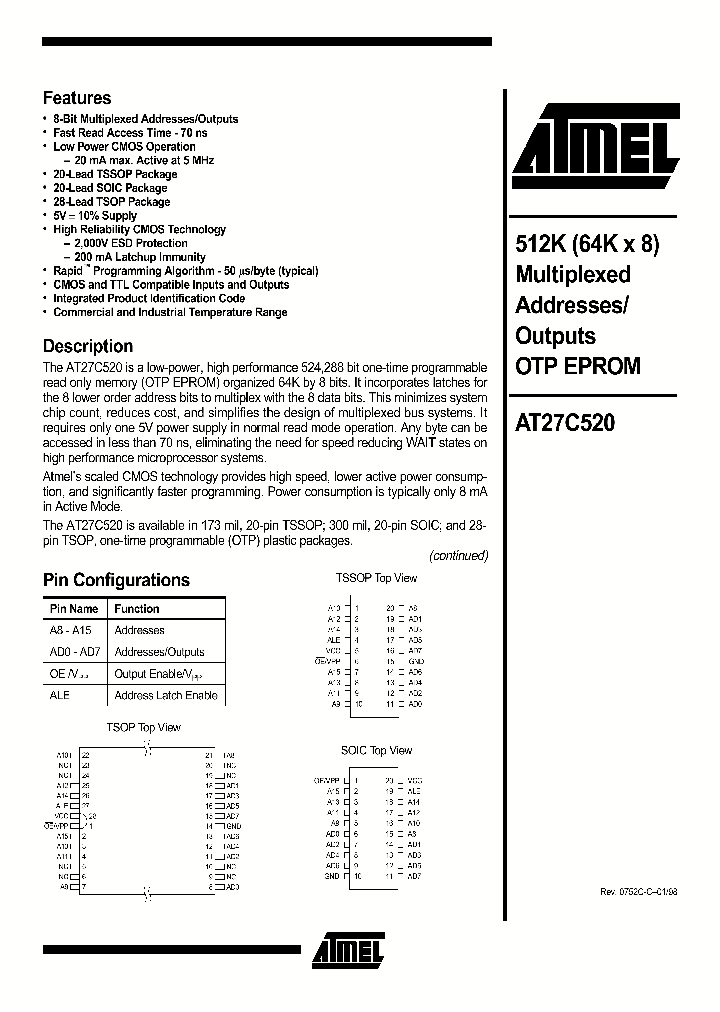AT27C520_21892.PDF Datasheet