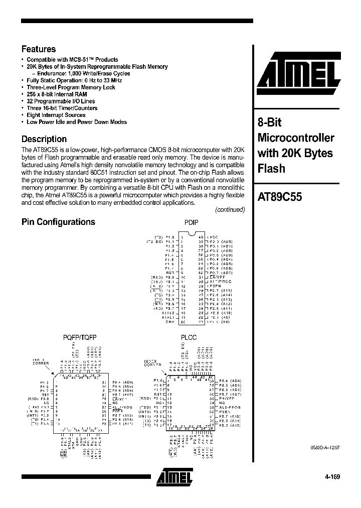 89C55_4730.PDF Datasheet
