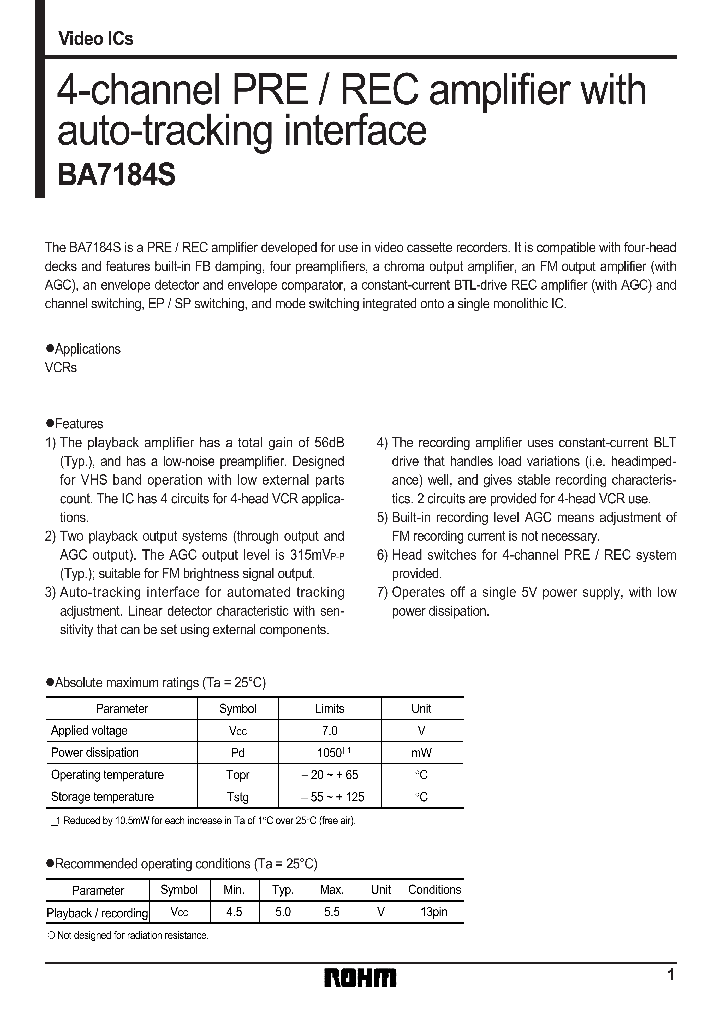 BA7184_105587.PDF Datasheet