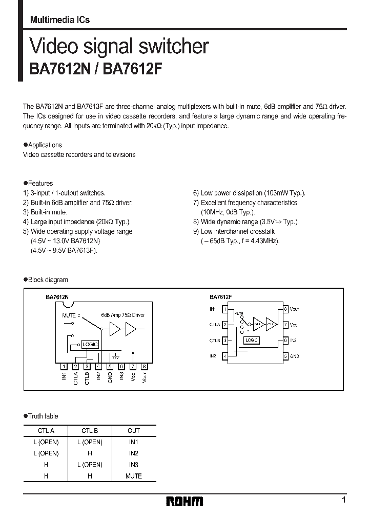 BA7612_105611.PDF Datasheet