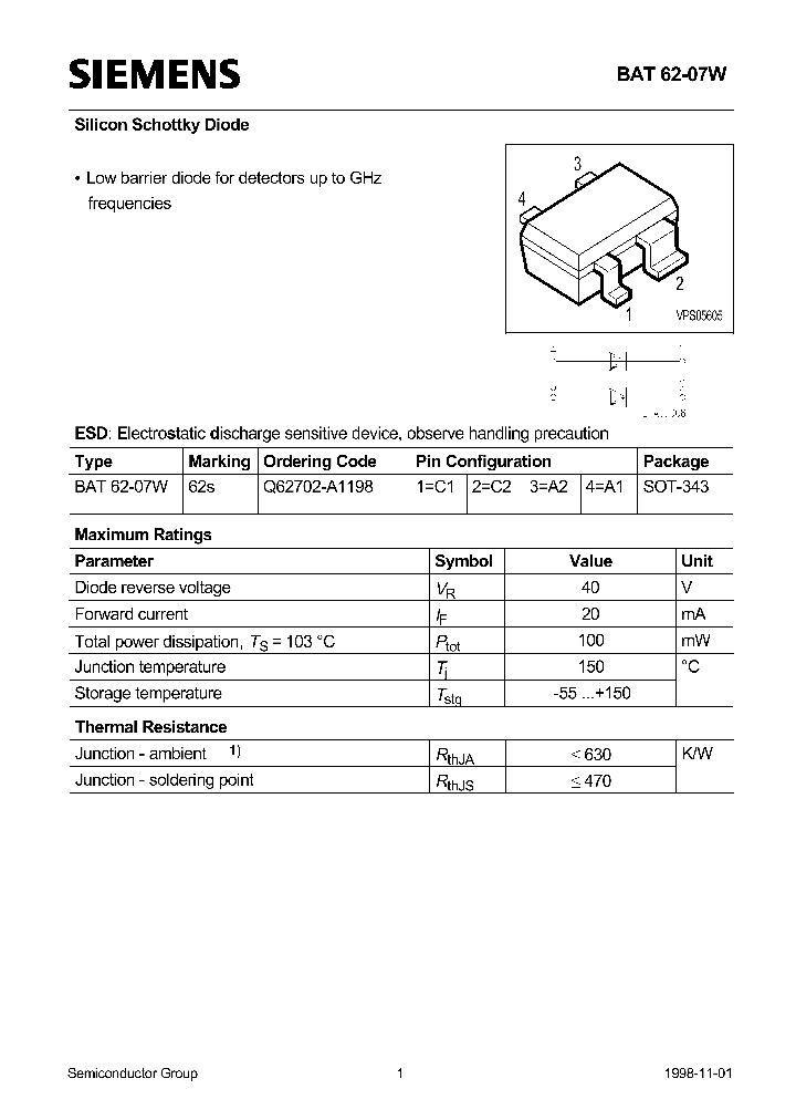 BAT62-07_170767.PDF Datasheet