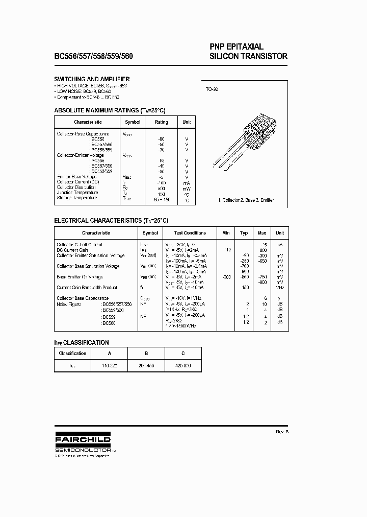 BC558_77875.PDF Datasheet