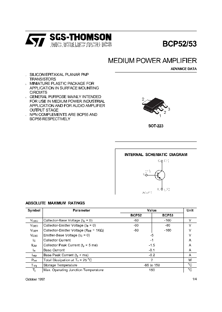 BCP52_196275.PDF Datasheet