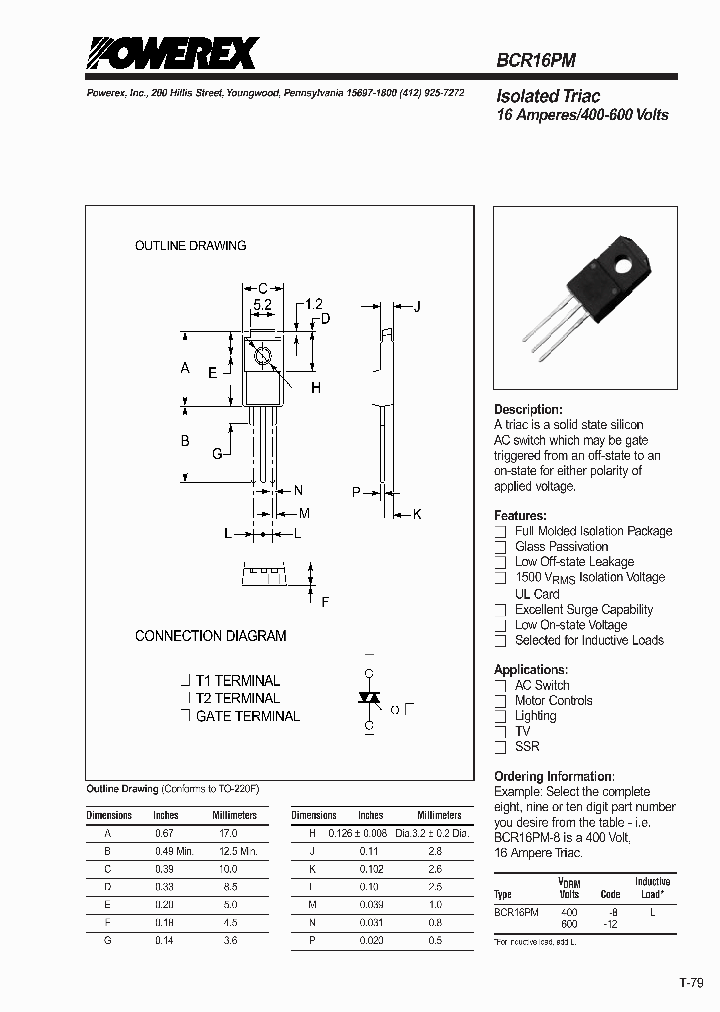 BCR16PM-12_190119.PDF Datasheet