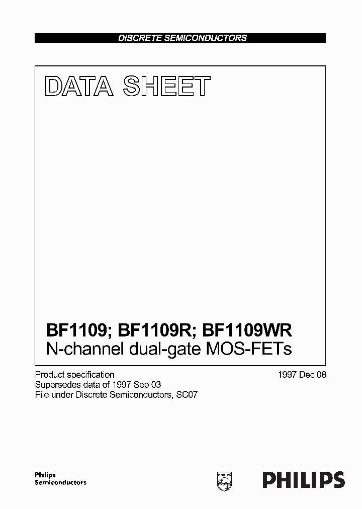 BF1109_113679.PDF Datasheet