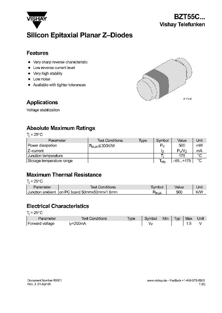 BZT55C10_123870.PDF Datasheet