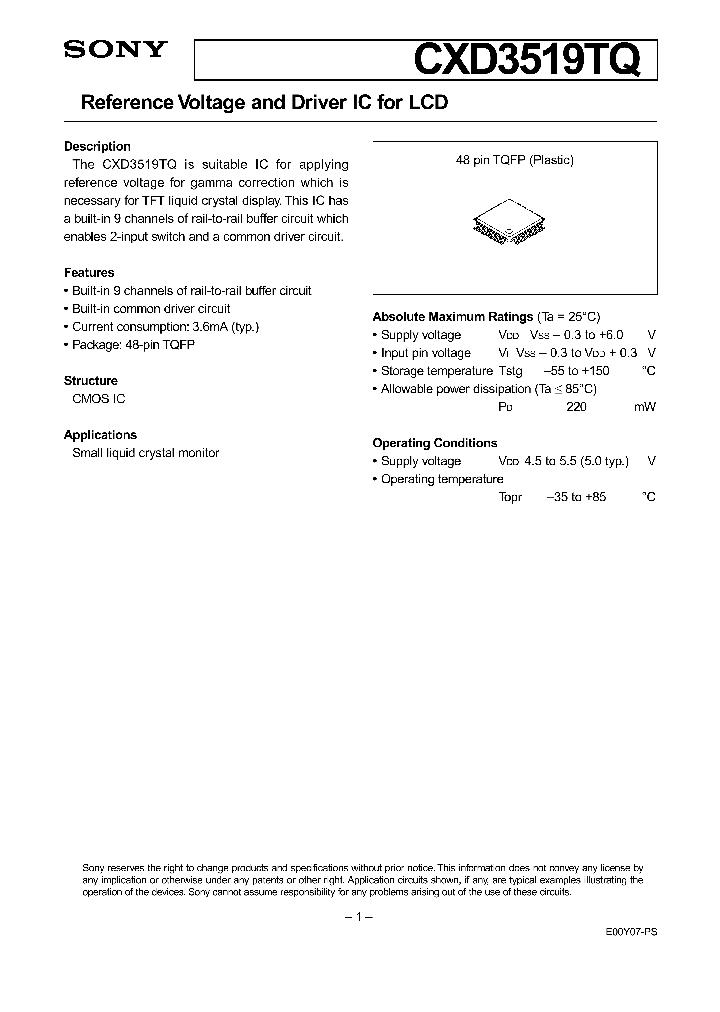 CXD3519_45452.PDF Datasheet