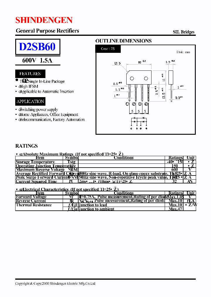 D2SB60_6862.PDF Datasheet