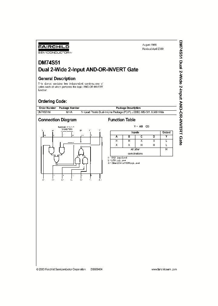 DM74S51_129615.PDF Datasheet