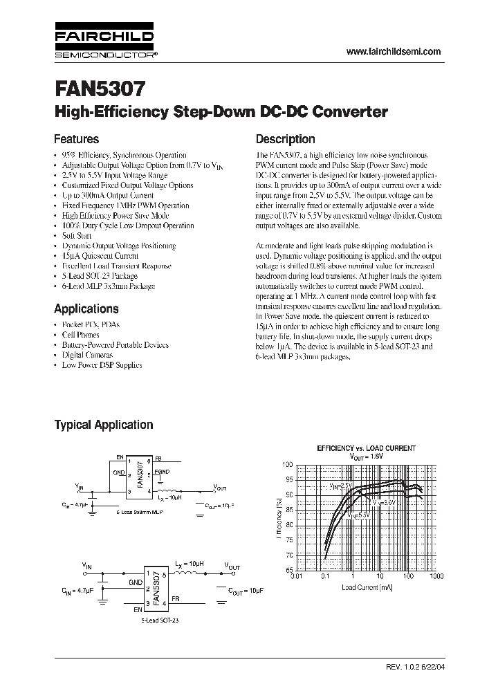 FAN5307_163905.PDF Datasheet
