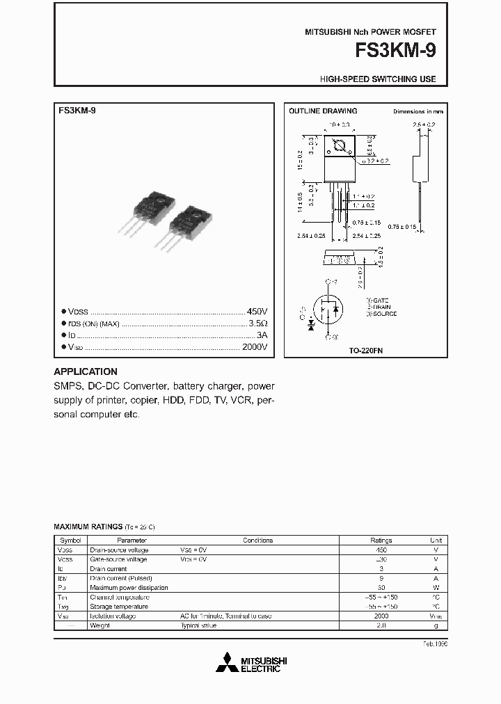 FS3KM-9_158106.PDF Datasheet