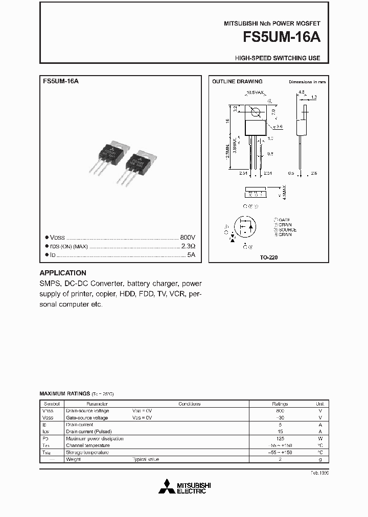 FS5UM-16A_59837.PDF Datasheet