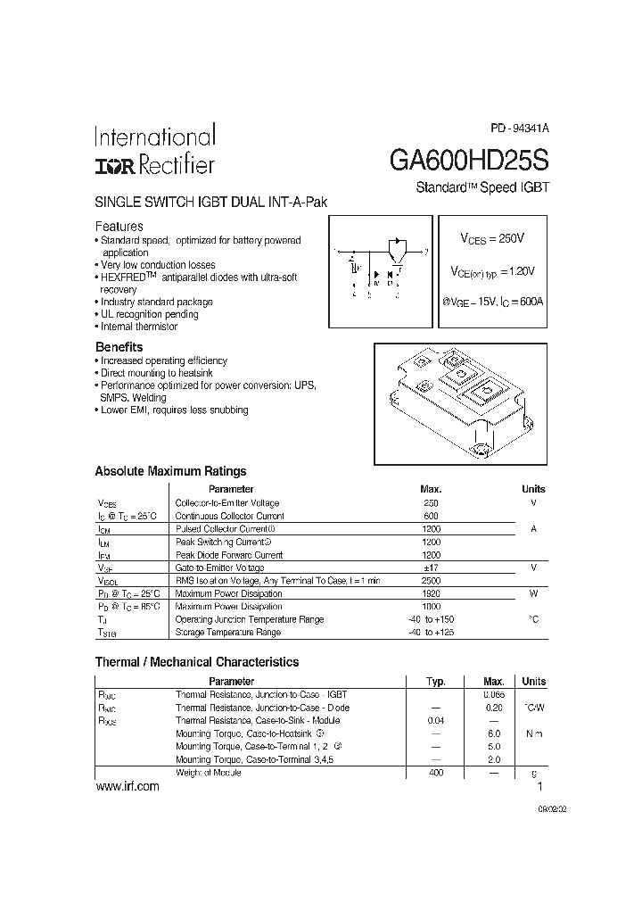 GA600HD25S_40869.PDF Datasheet