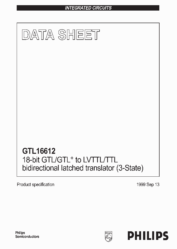 GTL16612_84189.PDF Datasheet