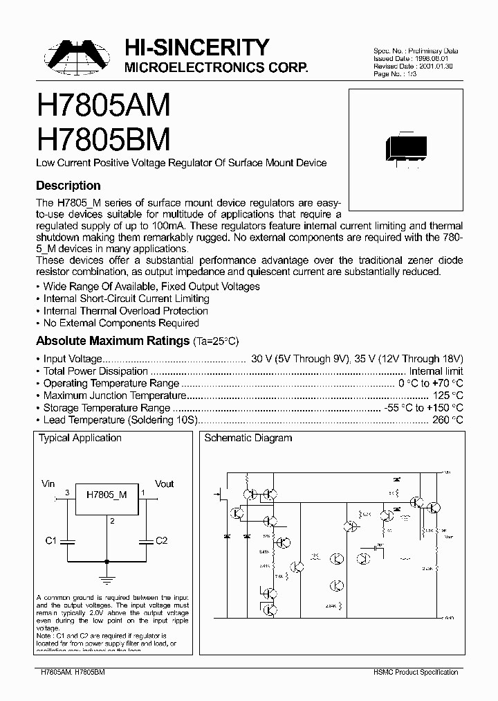 H7805AM_162468.PDF Datasheet