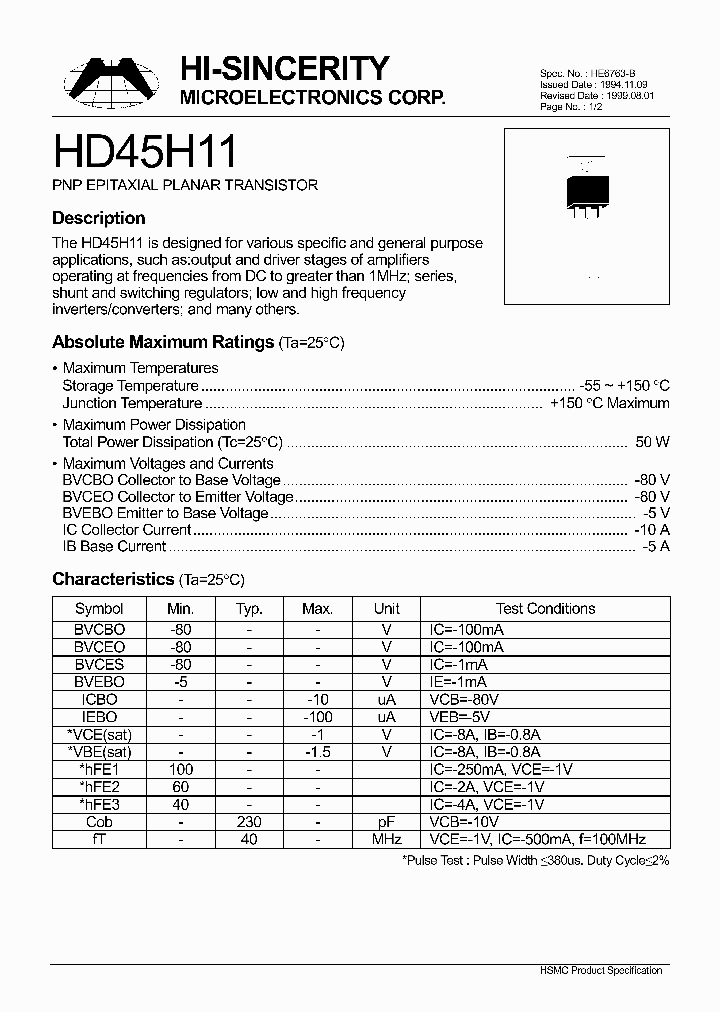HD45H11_78710.PDF Datasheet