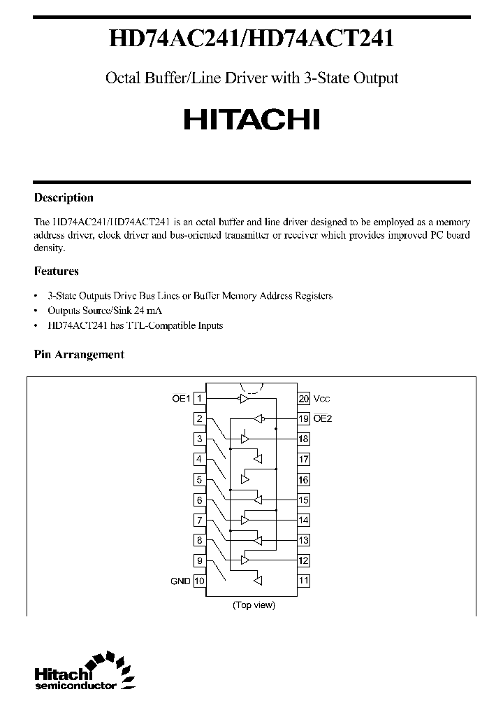 HD74AC241_17758.PDF Datasheet