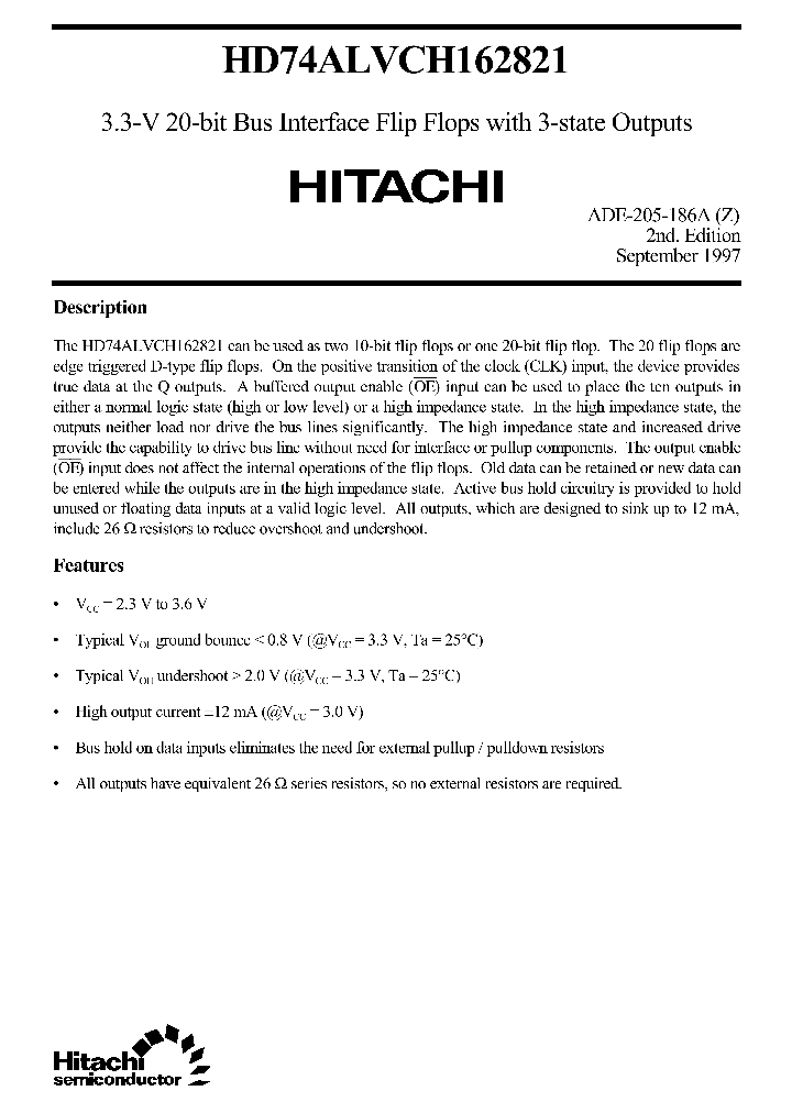 HD74ALVCH162821_25076.PDF Datasheet