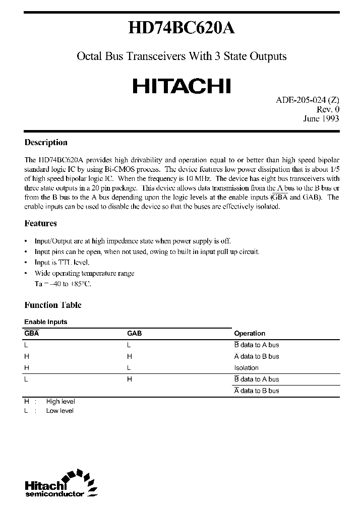 HD74BC620A_145891.PDF Datasheet