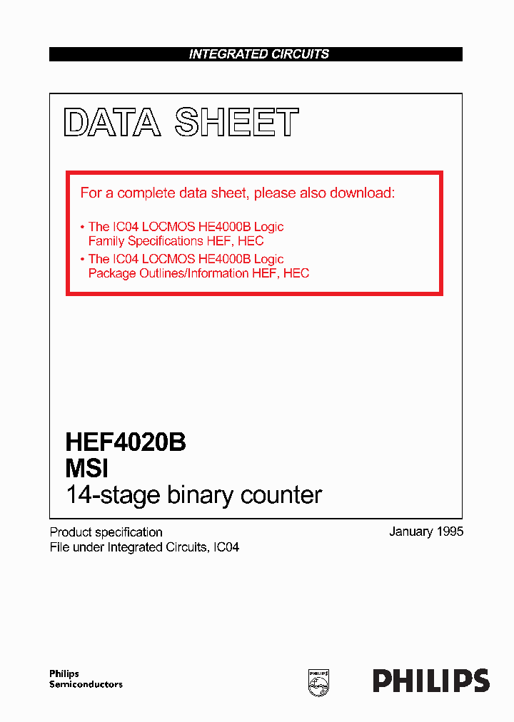 HEF4020B_102832.PDF Datasheet