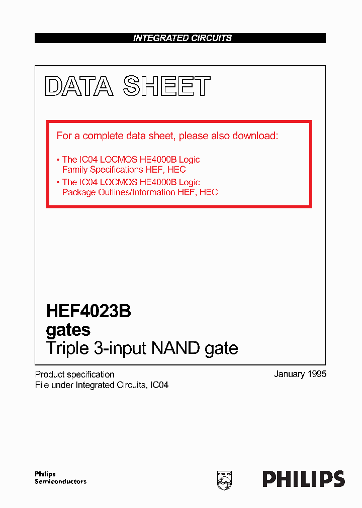 HEF4023B_102850.PDF Datasheet