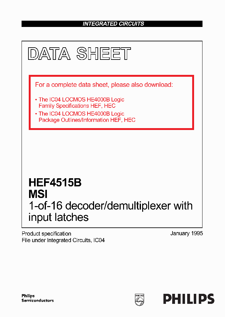 HEF4515B_151328.PDF Datasheet